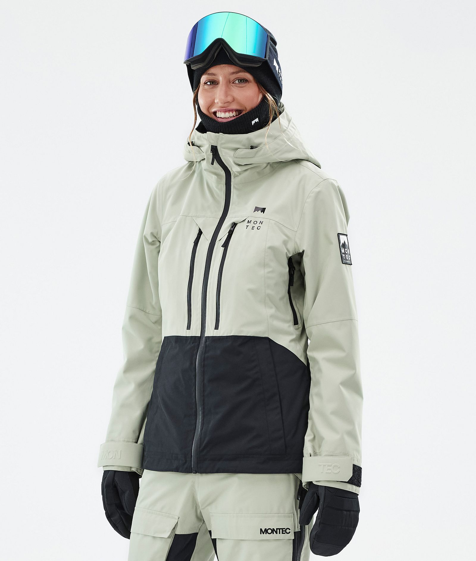 Moss W Ski Jacket Women Soft Green/Black, Image 1 of 10