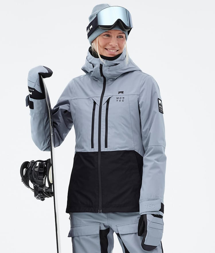 Moss W Snowboard Jacket Women Soft Blue/Black, Image 1 of 10