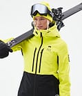 Moss W Ski Jacket Women Bright Yellow/Black, Image 2 of 10