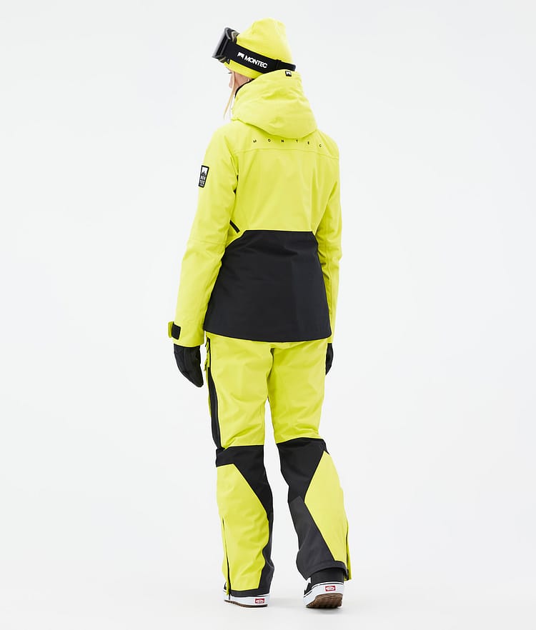 Moss W Snowboard Jacket Women Bright Yellow/Black, Image 5 of 10