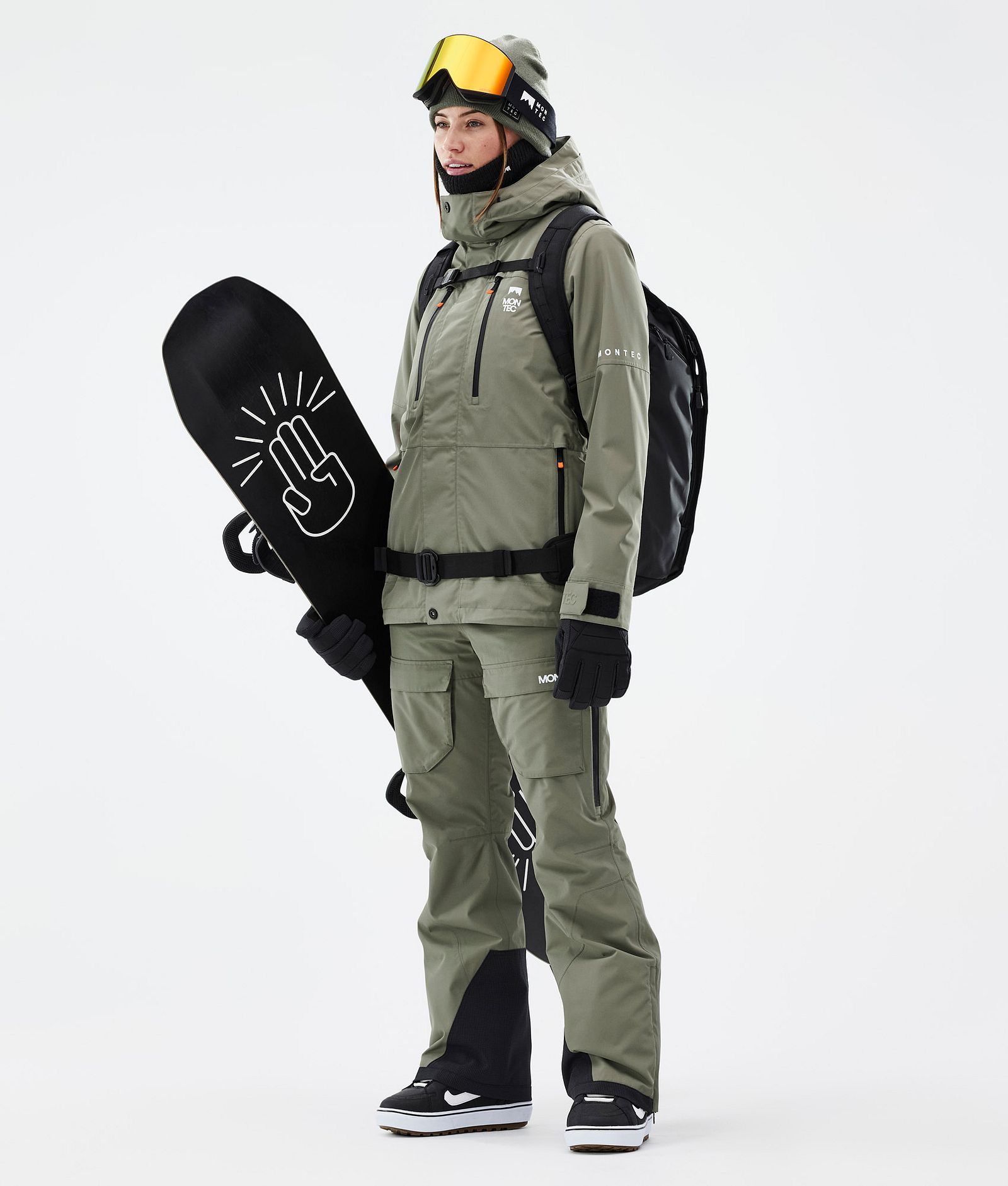 Fawk W Snowboard Pants Women Greenish Renewed, Image 2 of 7