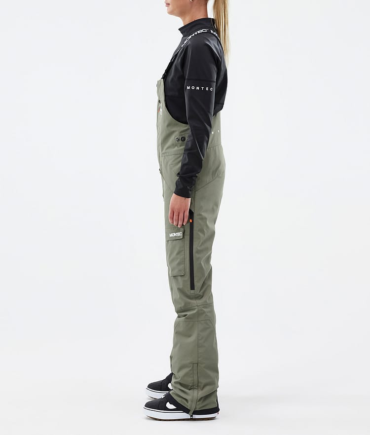 Fawk W Snowboard Pants Women Greenish, Image 3 of 7