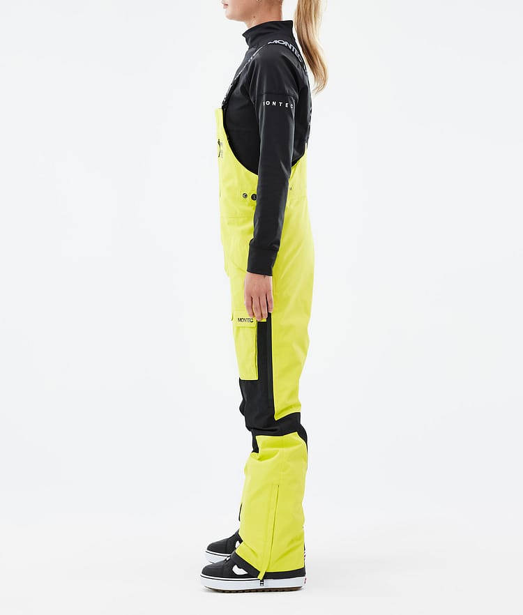 Fawk W Snowboard Pants Women Bright Yellow/Black, Image 2 of 6