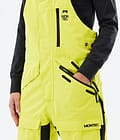 Fawk W Snowboard Pants Women Bright Yellow/Black, Image 4 of 6