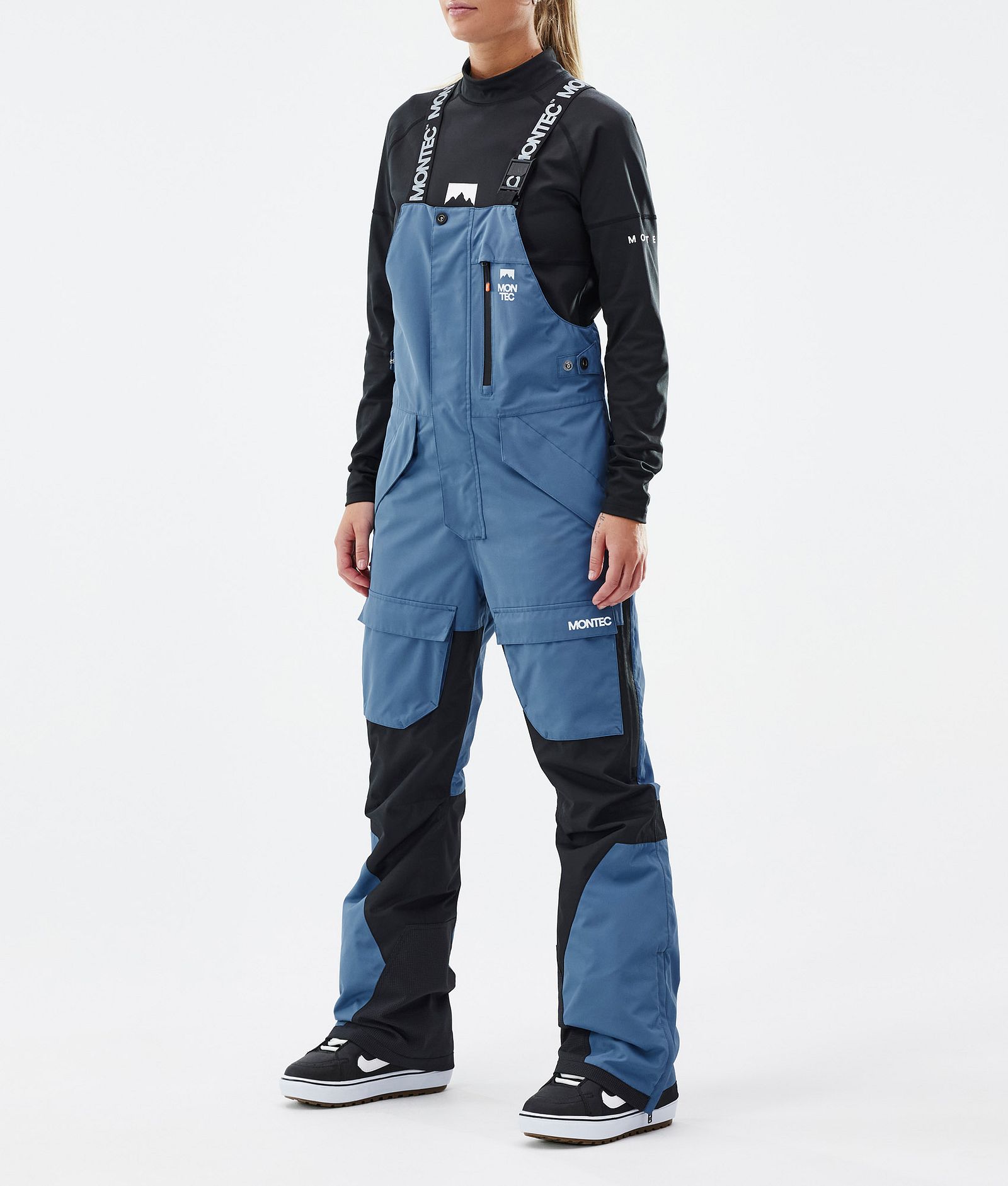 Fawk W Snowboard Pants Women Blue Steel/Black, Image 1 of 7