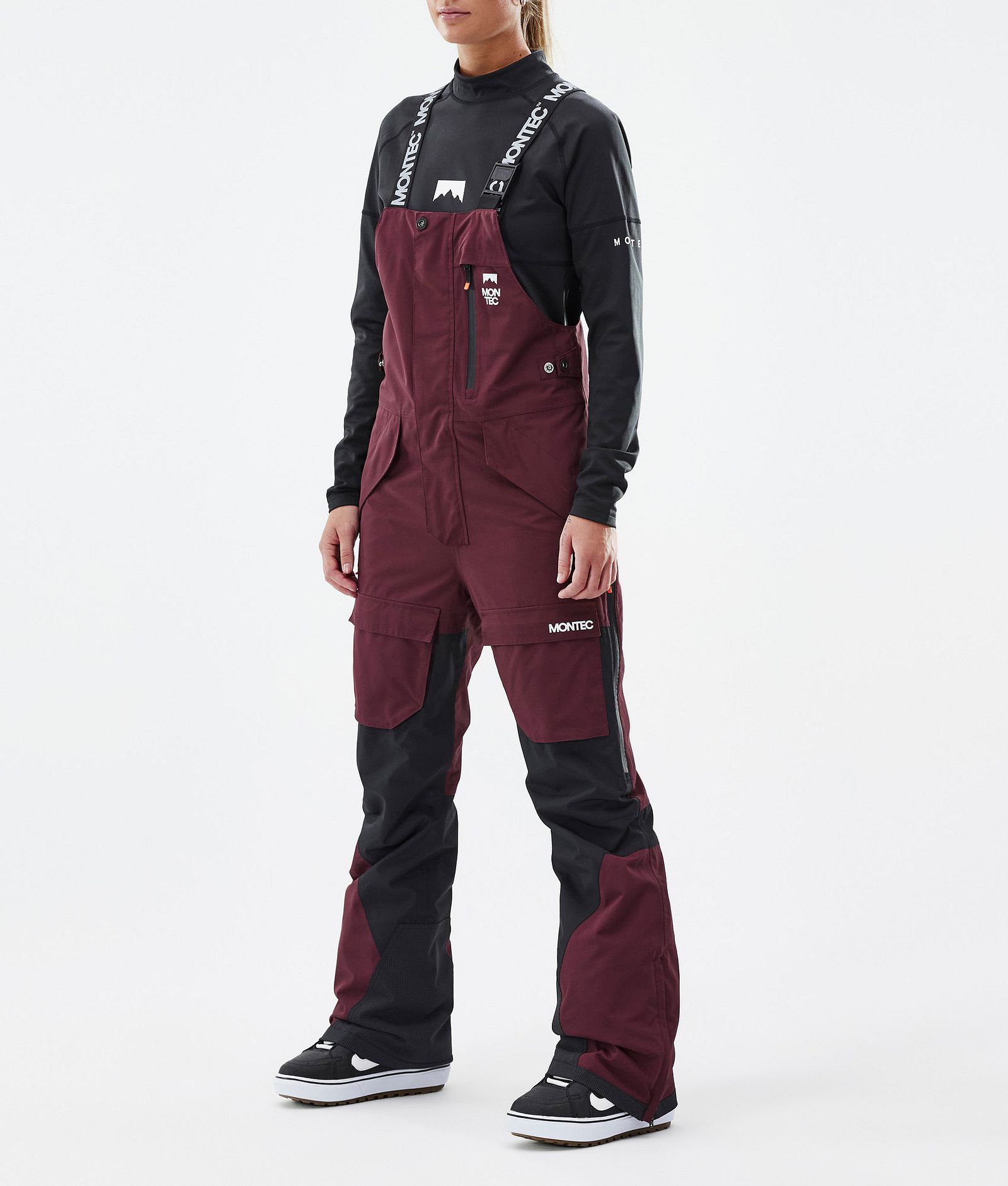 Fawk W Snowboard Pants Women Burgundy/Black, Image 1 of 7