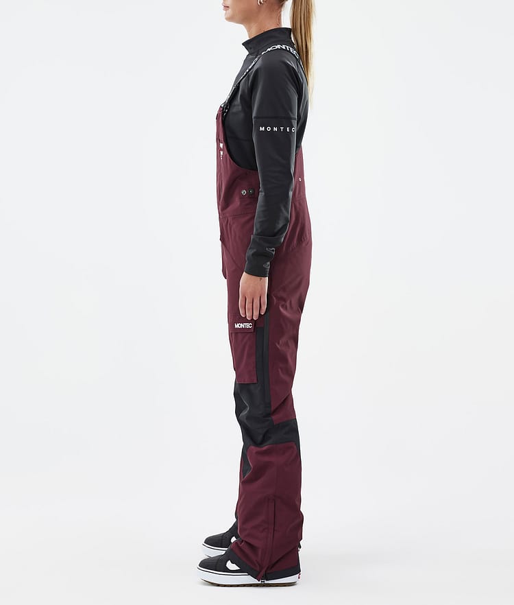 Fawk W Snowboard Pants Women Burgundy/Black, Image 3 of 7