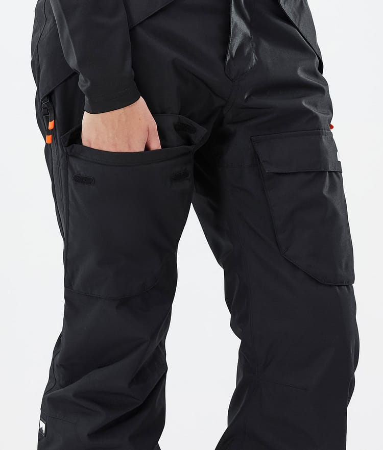 Kirin W Snowboard Pants Women Black, Image 6 of 6