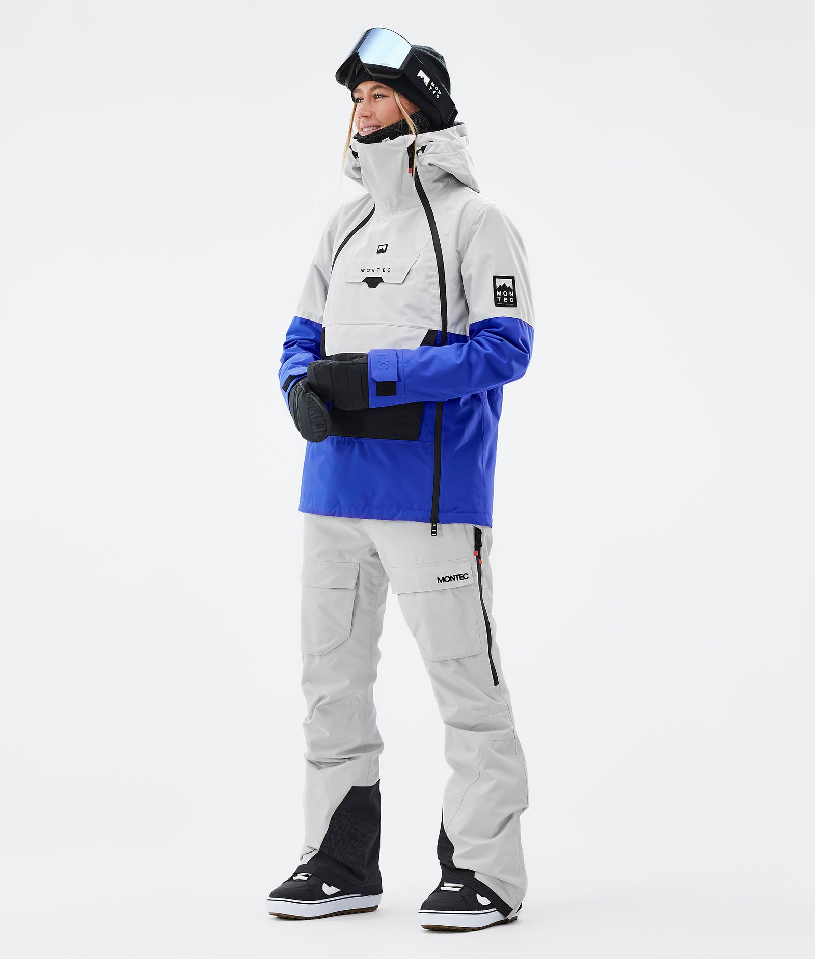 Kirin W Snowboard Pants Women Light Grey, Image 2 of 6
