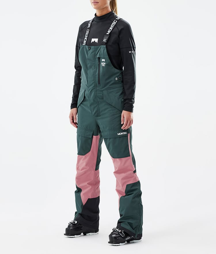 Fawk W Ski Pants Women Dark Atlantic/Pink, Image 1 of 7