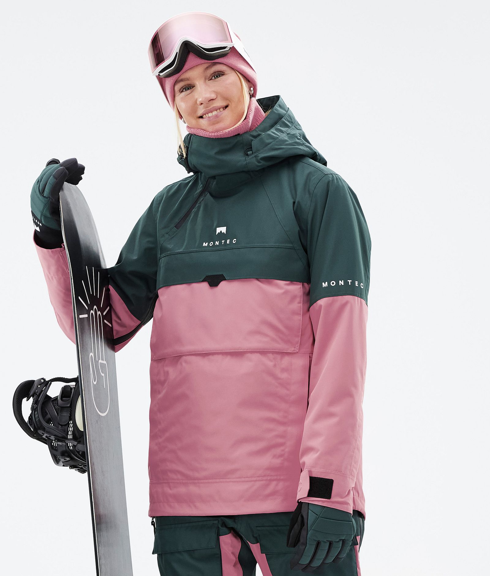 Dune W Snowboard Jacket Women Dark Atlantic/Pink, Image 1 of 9