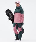 Dune W Snowboard Jacket Women Dark Atlantic/Pink, Image 3 of 9