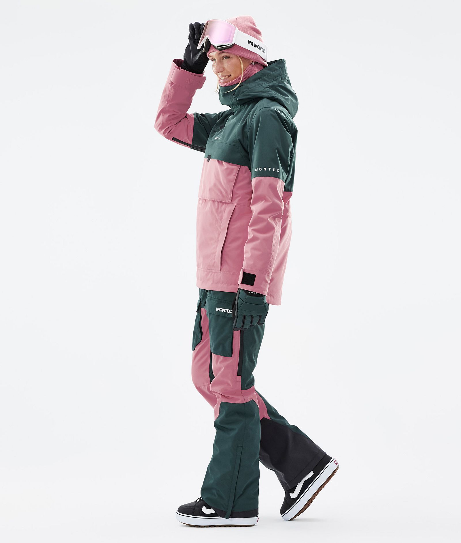 Dune W Snowboard Jacket Women Dark Atlantic/Pink, Image 4 of 9