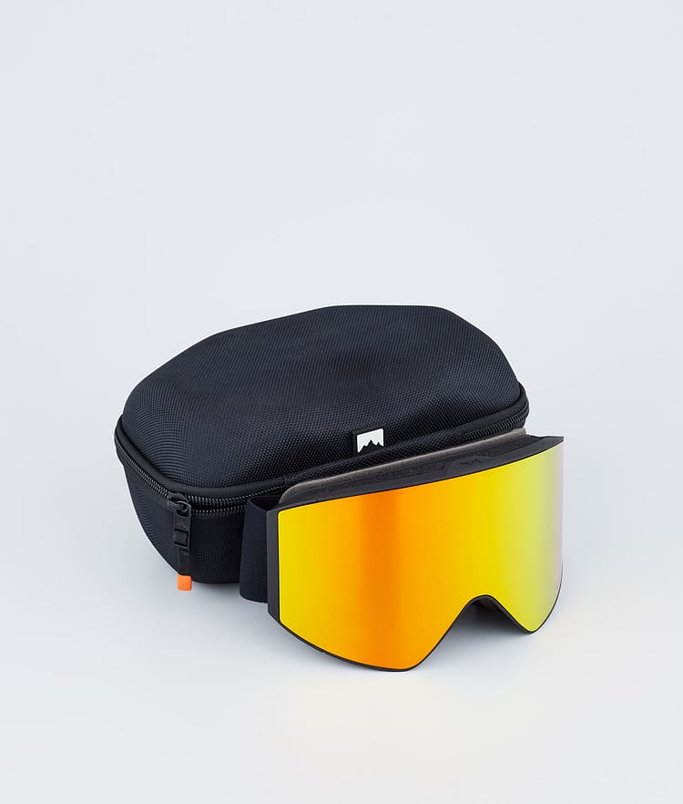 Scope 2022 Ski Goggles Black/Ruby Red Mirror, Image 4 of 6