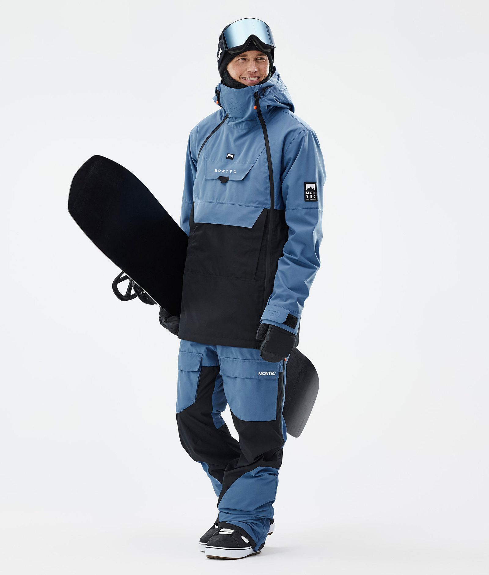Doom Snowboard Jacket Men Blue Steel/Black, Image 3 of 11