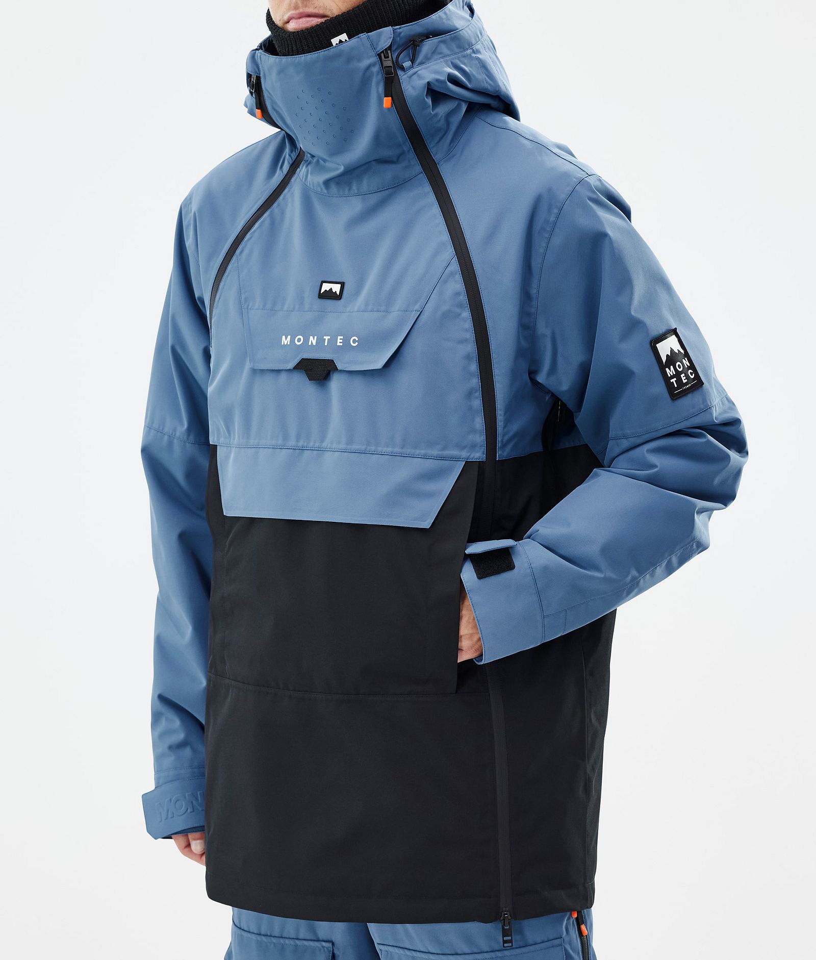 Doom Snowboard Jacket Men Blue Steel/Black, Image 8 of 11
