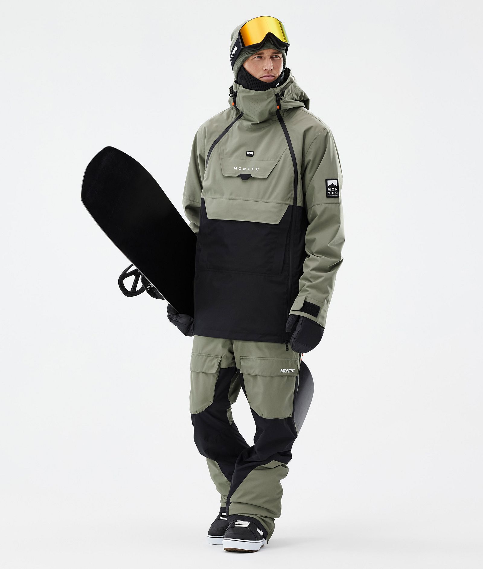 Doom Snowboard Jacket Men Greenish/Black, Image 3 of 11