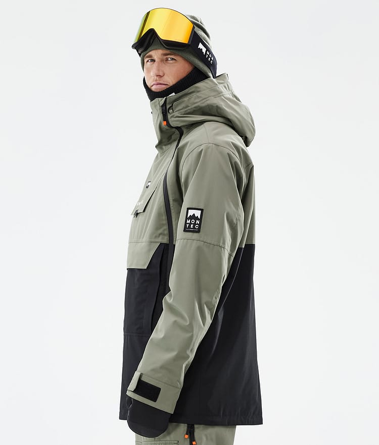 Doom Snowboard Jacket Men Greenish/Black, Image 6 of 11