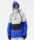 Doom Snowboard Jacket Men Light Grey/Black/Cobalt Blue, Image 1 of 11