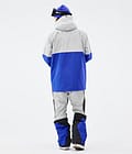 Doom Snowboard Jacket Men Light Grey/Black/Cobalt Blue, Image 5 of 11