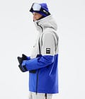 Doom Snowboard Jacket Men Light Grey/Black/Cobalt Blue, Image 6 of 11