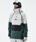 Doom Ski Jacket Men Light Grey/Black/Dark Atlantic, Image 1 of 11