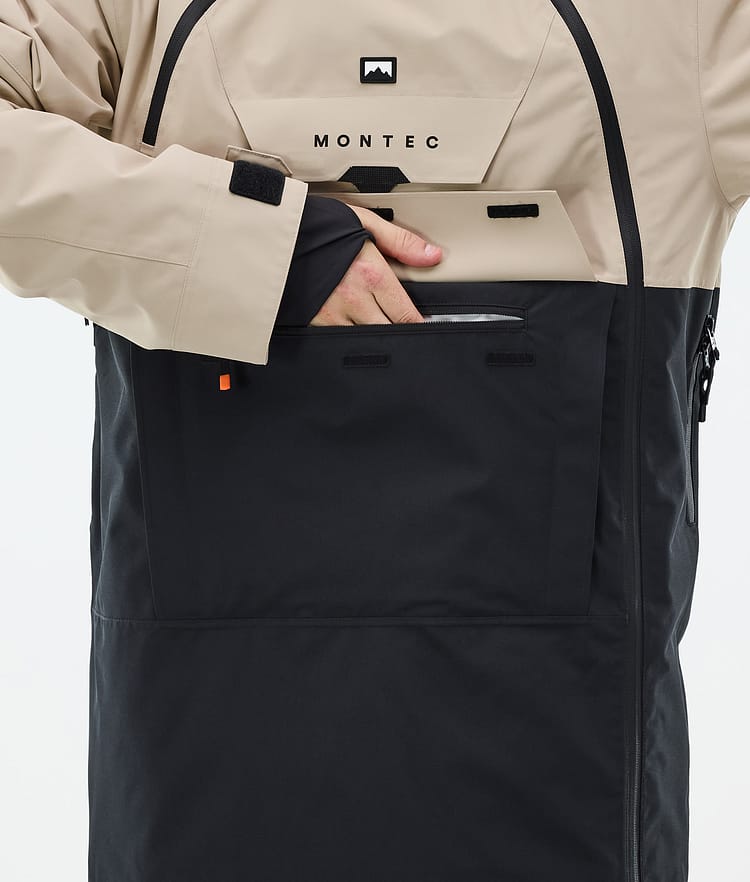 Doom Ski Jacket Men Sand/Black, Image 8 of 10