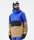 Dune Snowboard Jacket Men Cobalt Blue/Back/Gold, Image 1 of 9