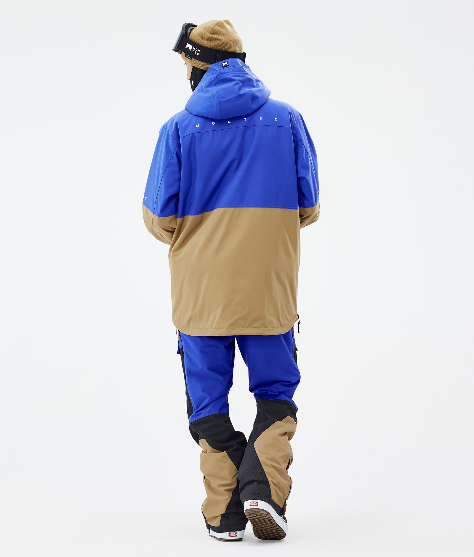 Dune Snowboard Jacket Men Cobalt Blue/Back/Gold, Image 5 of 9