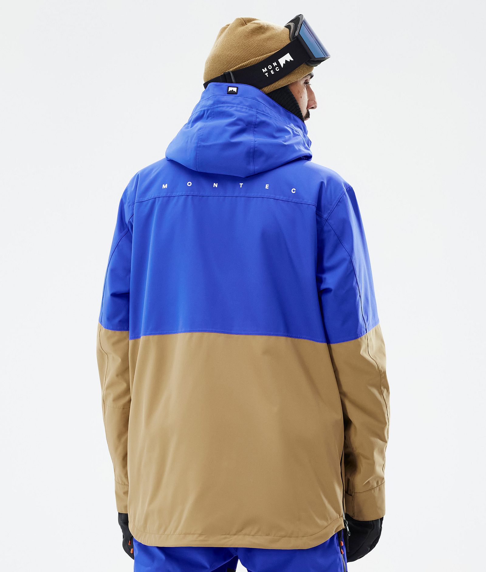 Dune Snowboard Jacket Men Cobalt Blue/Back/Gold, Image 7 of 9