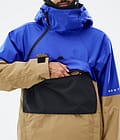 Dune Snowboard Jacket Men Cobalt Blue/Back/Gold, Image 9 of 9
