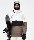 Dune Snowboard Jacket Men Old White/Black/Walnut, Image 1 of 9