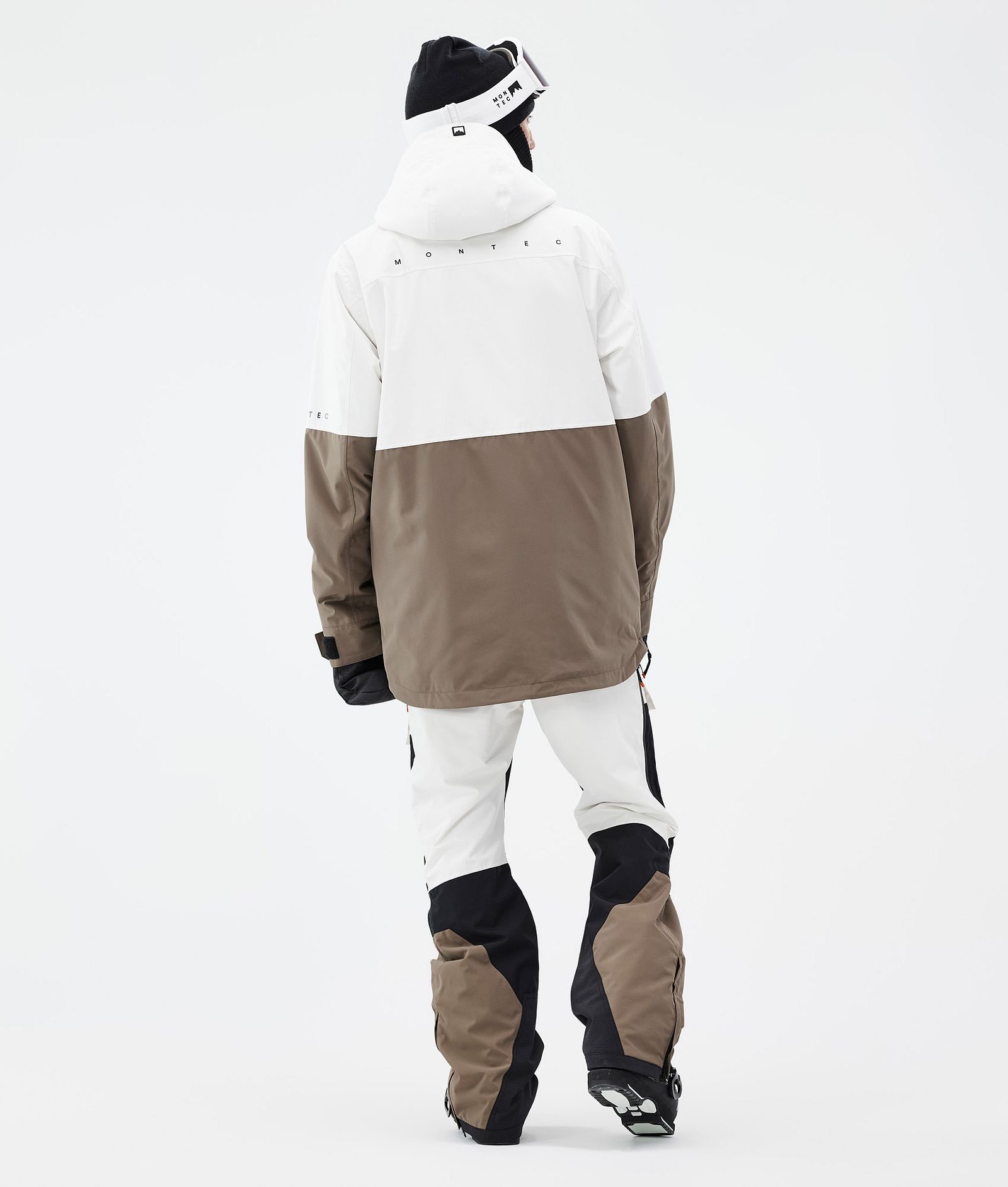 Dune Ski Jacket Men Old White/Black/Walnut, Image 5 of 9