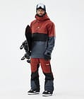 Dune Snowboard Jacket Men Rust/Black/Metal Blue, Image 3 of 9