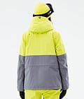Doom W Ski Jacket Women Bright Yellow/Black/Light Pearl, Image 7 of 11