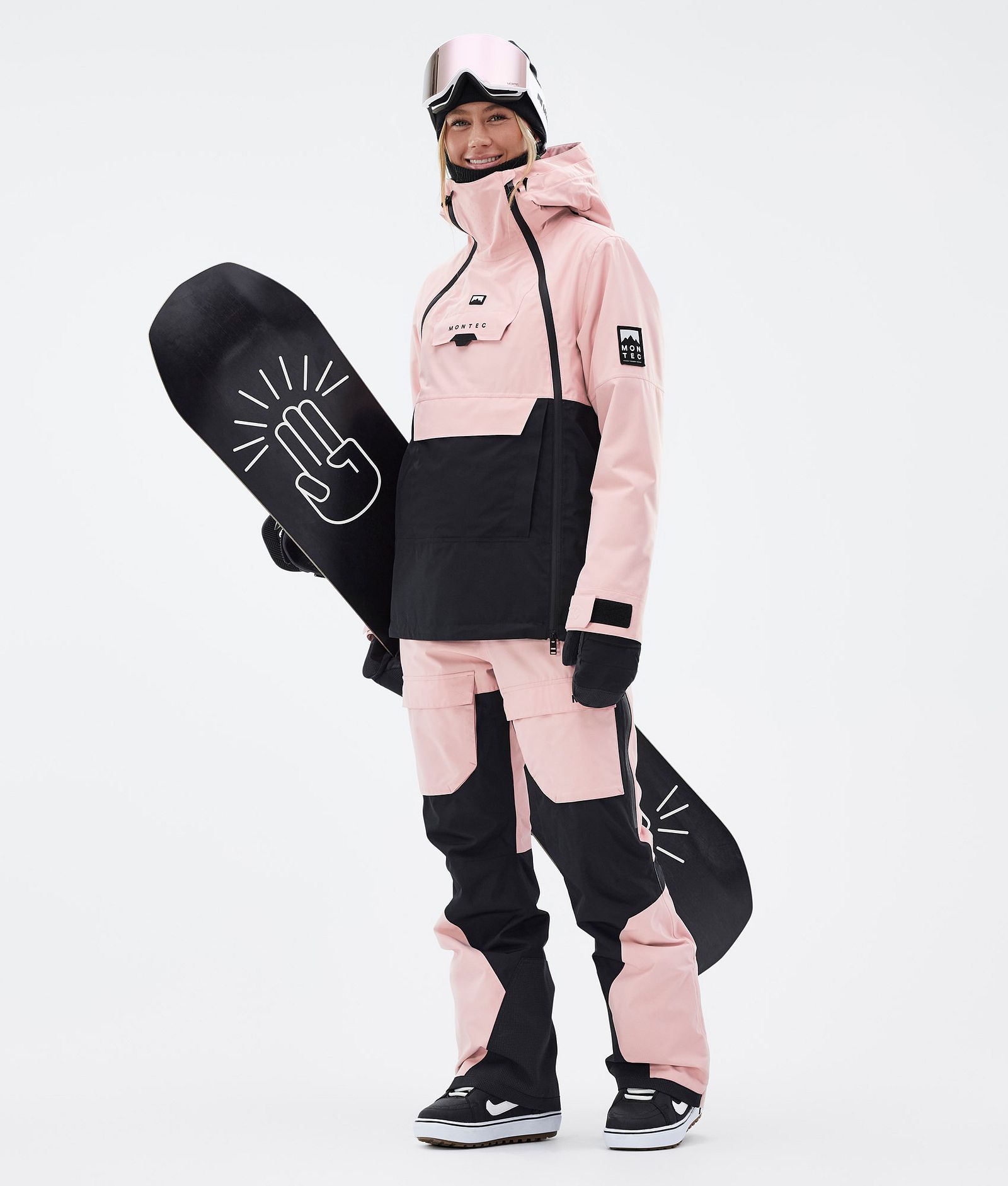 Doom W Snowboard Jacket Women Soft Pink/Black, Image 3 of 11