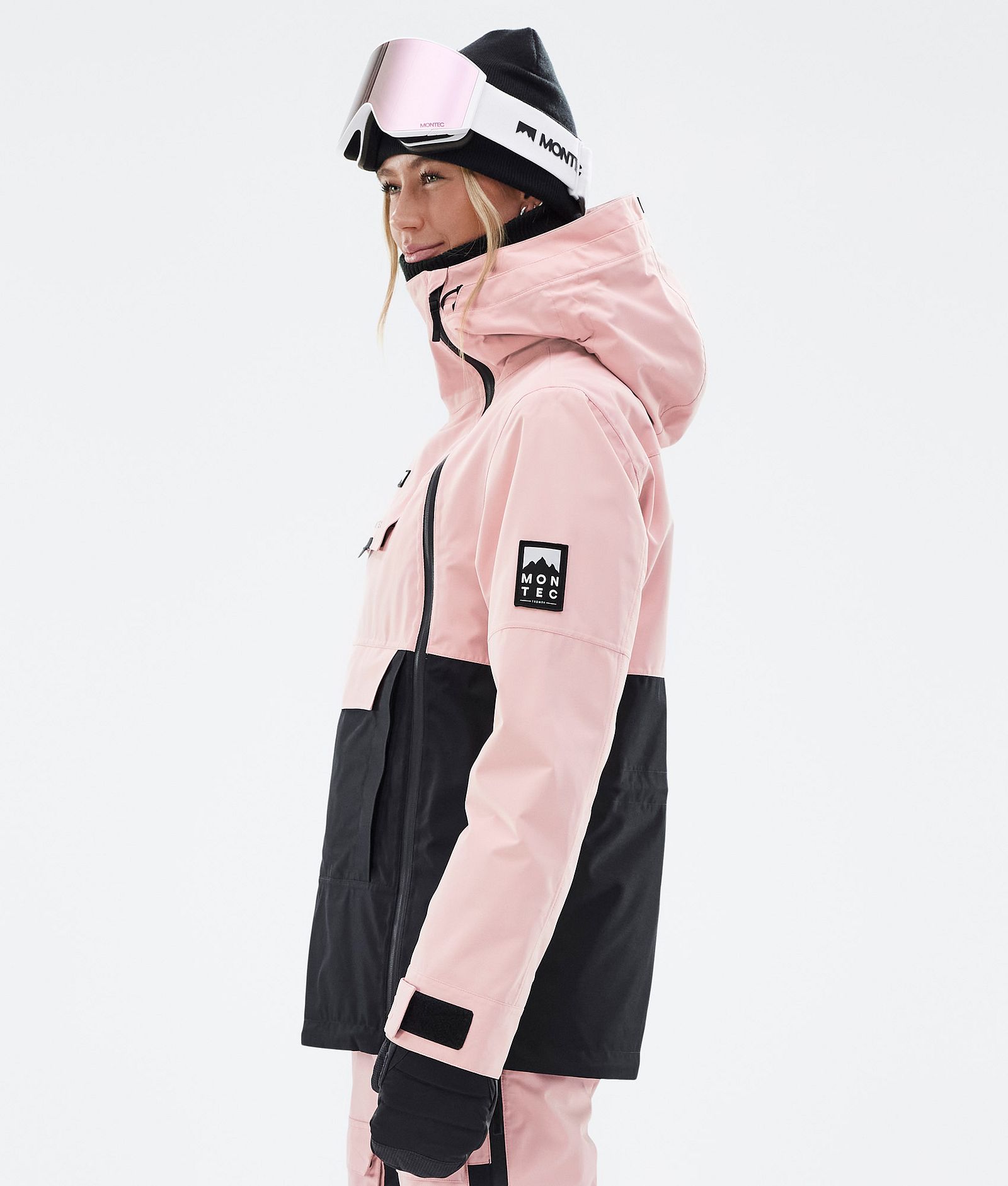 Doom W Snowboard Jacket Women Soft Pink/Black, Image 6 of 11
