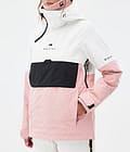 Dune W Ski Jacket Women Old White/Black/Soft Pink, Image 8 of 9