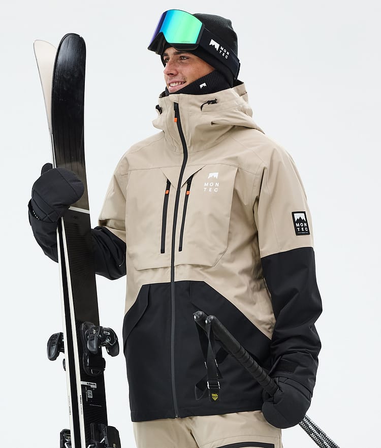 Arch Ski Jacket Men Sand/Black, Image 1 of 9