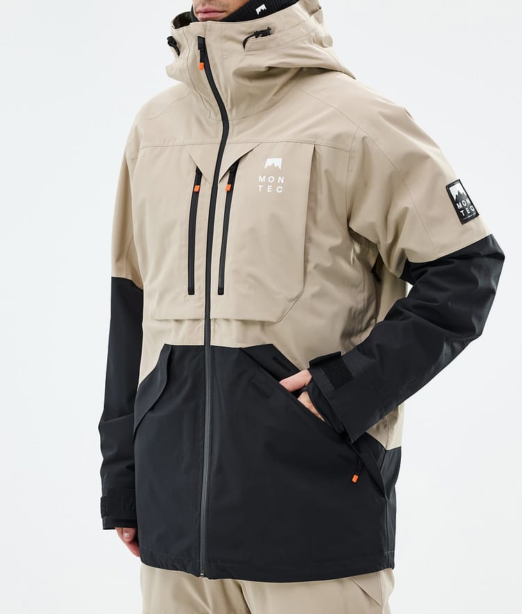Arch Ski Jacket Men Sand/Black, Image 7 of 9