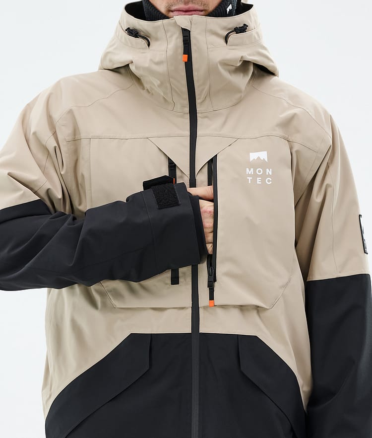 Arch Ski Jacket Men Sand/Black, Image 8 of 9