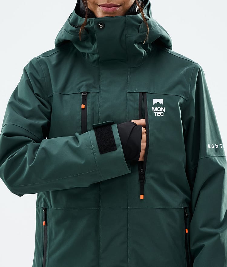 Fawk W Ski Jacket Women Dark Atlantic, Image 8 of 9