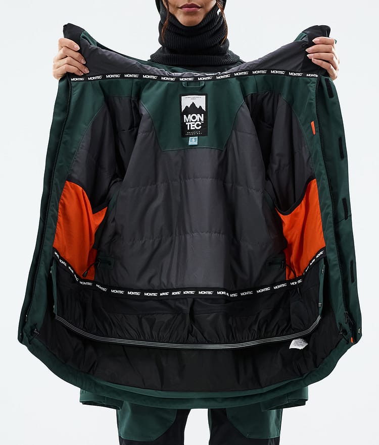 Fawk W Ski Jacket Women Dark Atlantic, Image 9 of 9