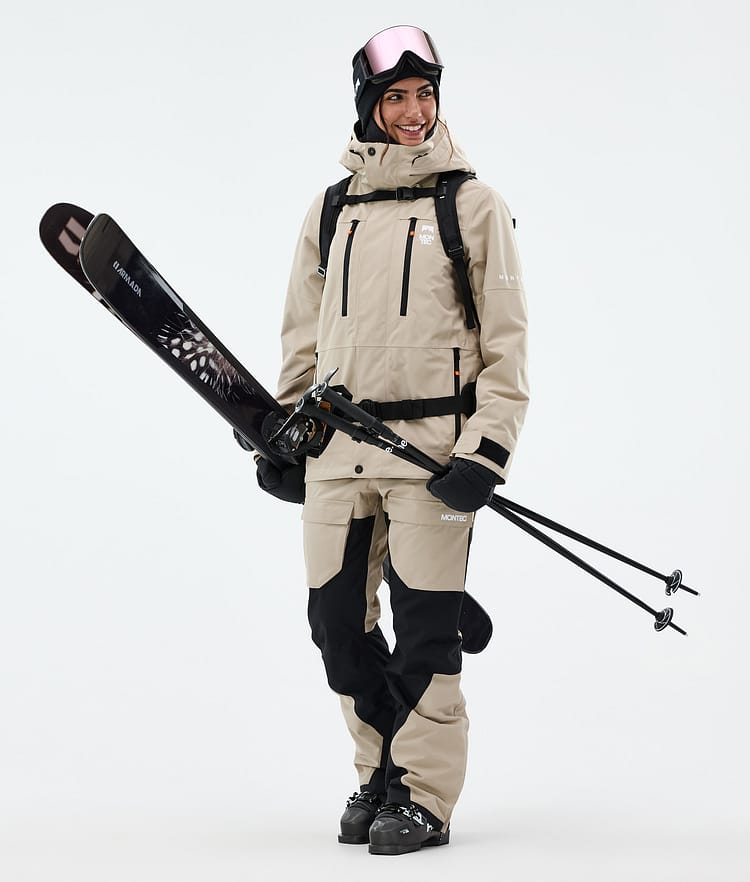 Fawk W Ski Jacket Women Sand, Image 2 of 9