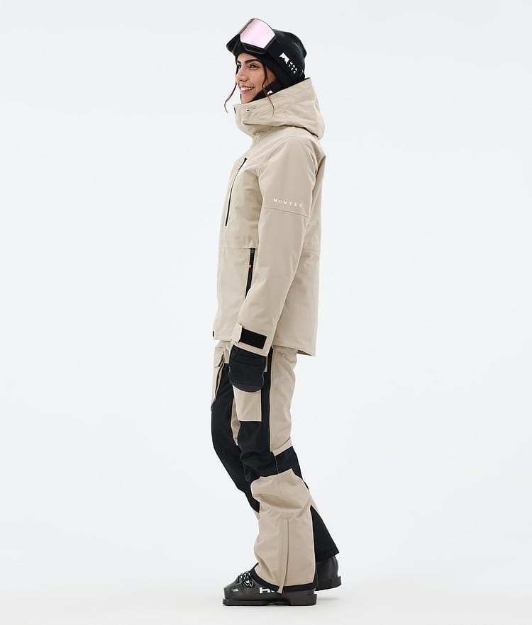 Fawk W Ski Jacket Women Sand, Image 3 of 9