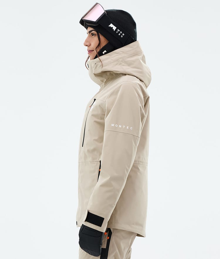 Fawk W Ski Jacket Women Sand, Image 5 of 9