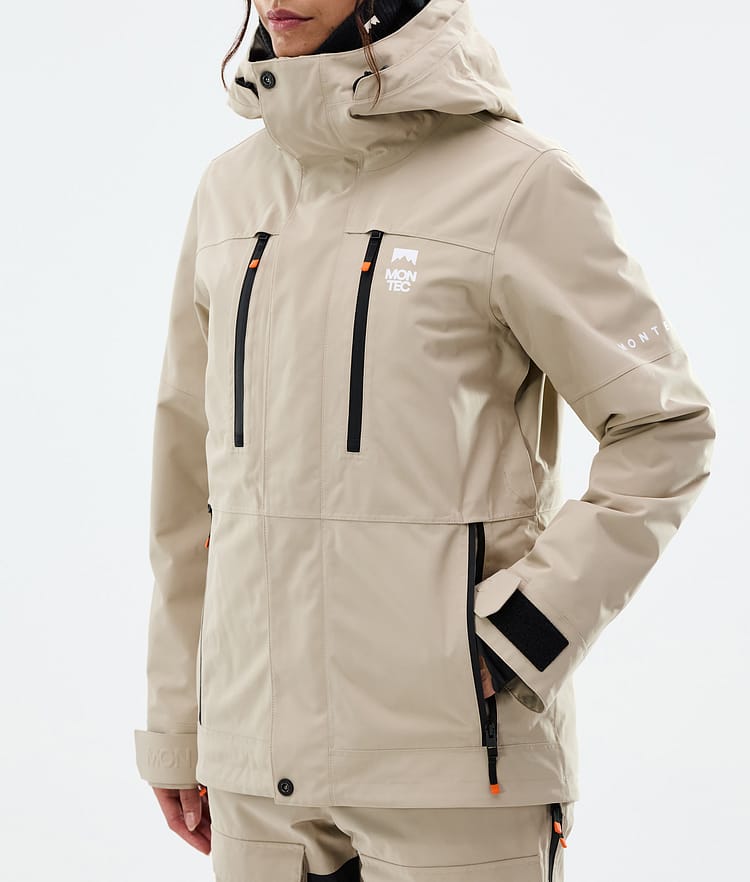 Fawk W Ski Jacket Women Sand, Image 7 of 9