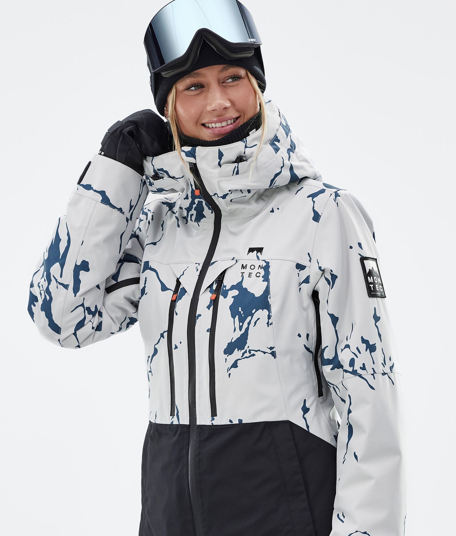 Moss W Ski Jacket Women Ice/Black, Image 2 of 10