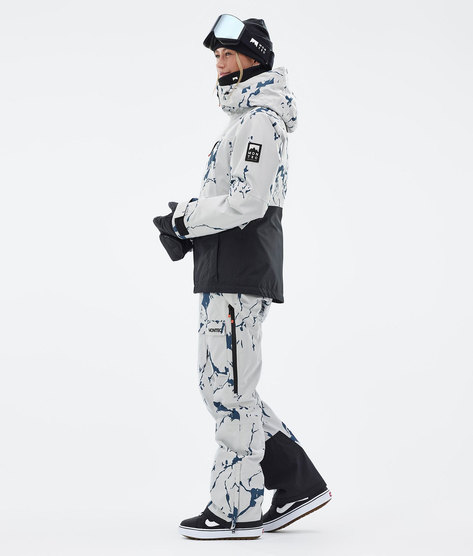 Moss W Snowboard Jacket Women Ice/Black, Image 4 of 10