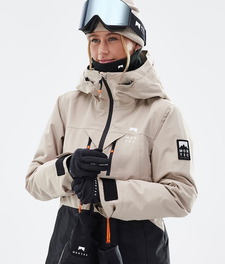 Moss W Snowboard Jacket Women Sand/Black, Image 2 of 10